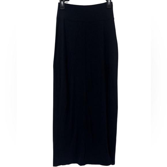 ATHLETA Black Maxi Skirt with Side Slit - Picture 6 of 8